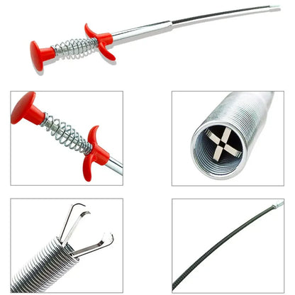 Desatascador de desagüe y tuberías